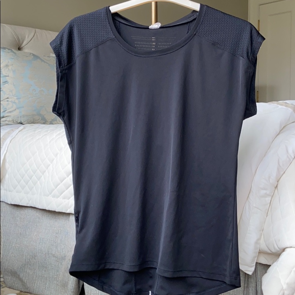 Champion black workout tee